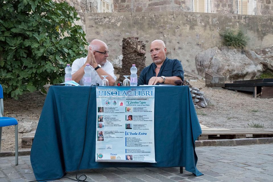 Fiorenzo Toso e Antonello Rivano (foto Toni Cirronis Mercenaro)